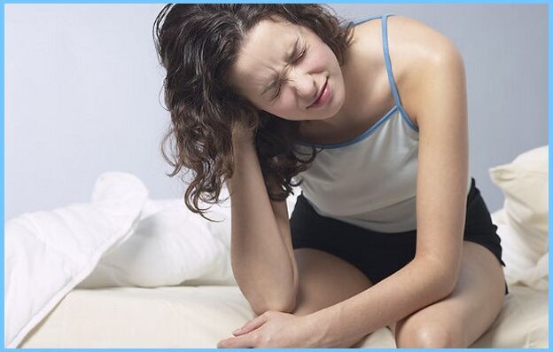 Η οστεοχόνδρωση της αυχενικής μοίρας στη γυναίκα προκαλεί πόνο στον αυχένα